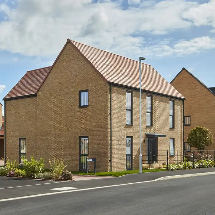 Exterior of Stonebond homes at Wintringham